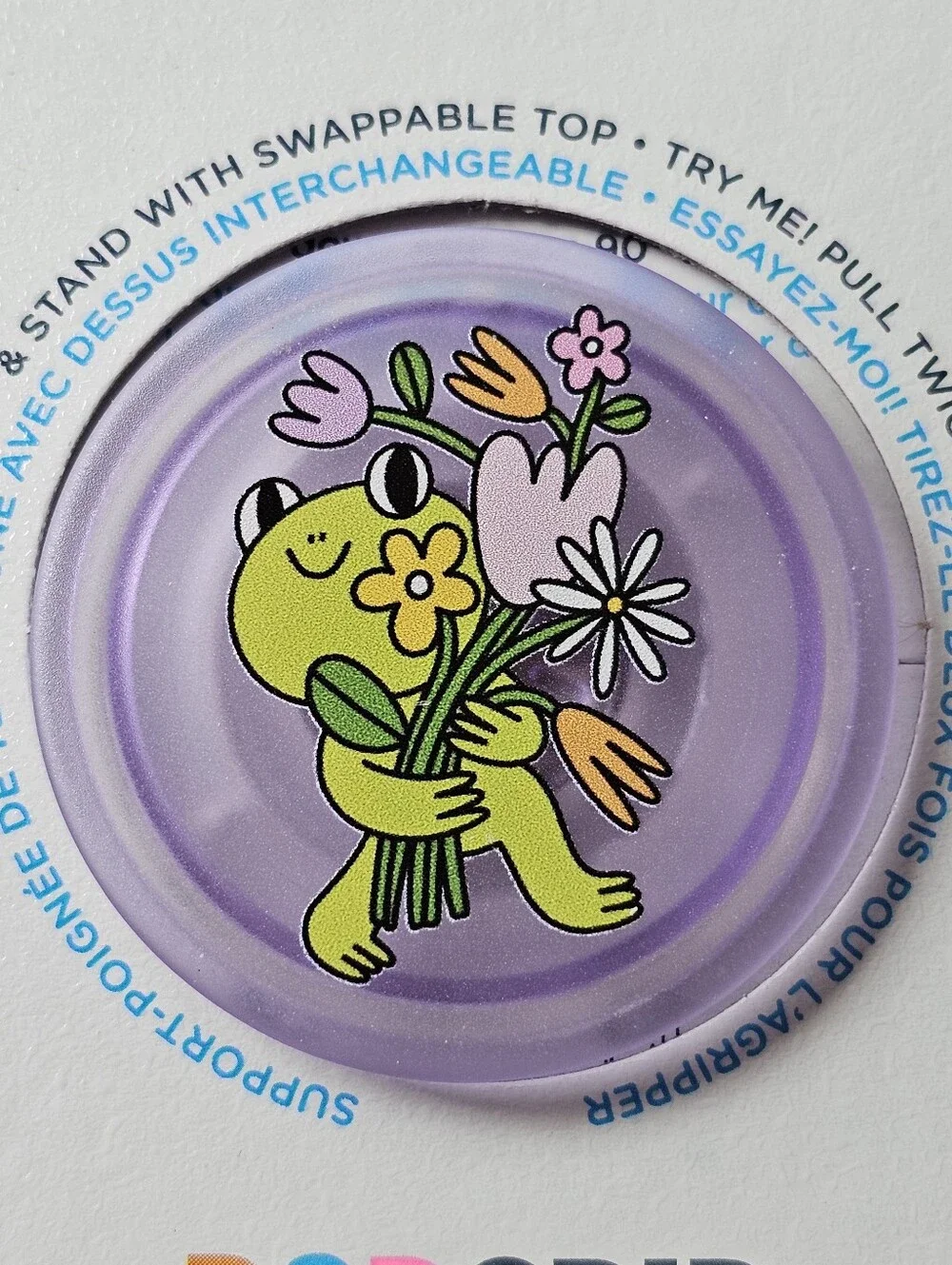 Popsocket - Plant-based Flower Frank Translucent